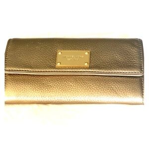 Michael Kors Gold Wallet - new with tags